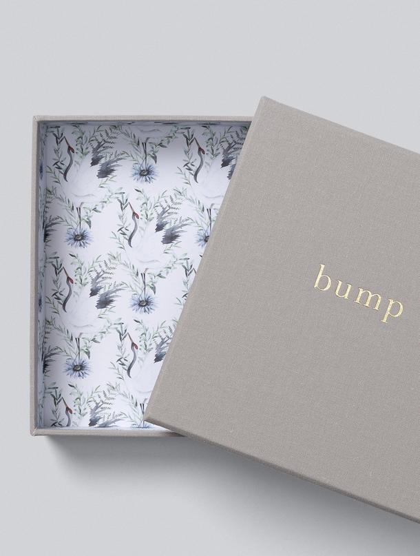 Write to Me Stationery | Bump - My Pregnancy Journal Light Grey | Shut the Front Door