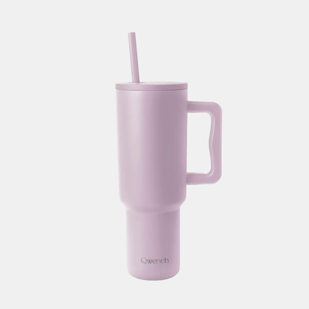 Qwest | Qwench Premium Insulated Tumbler 40oz w/straw - Lavender Haze | Shut the Front Door