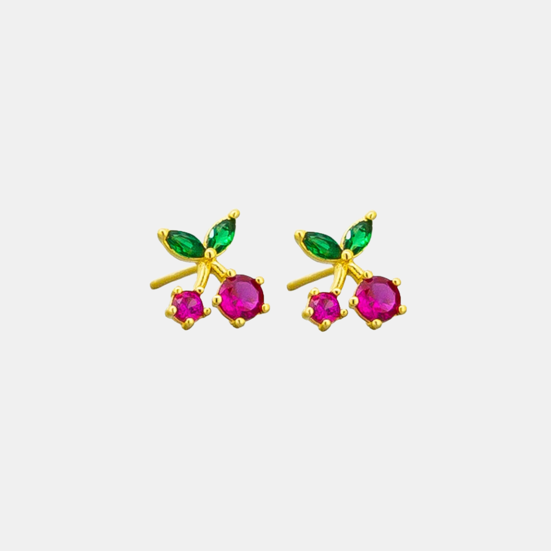 Tiger Tree | Pixie Cherry Studs | Shut the Front Door