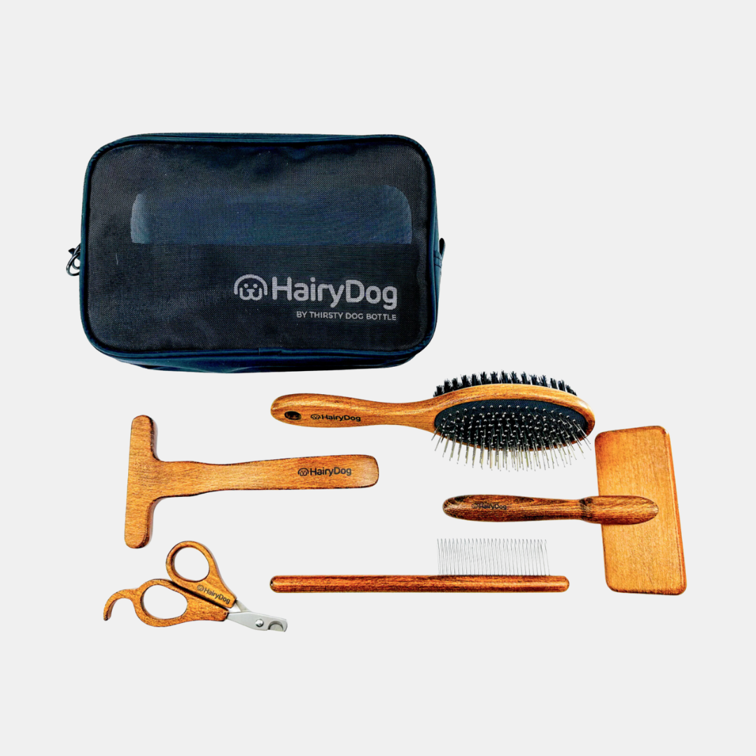 Thirsty Dog | Hairy Dog Grooming Kit | Shut the Front Door