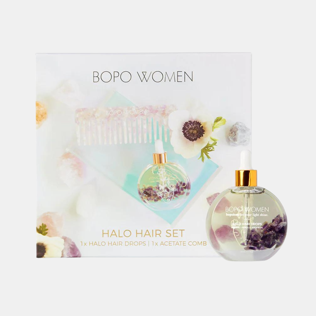 Bopo Women | Halo Hair Drops Gift Set | Shut the Front Door