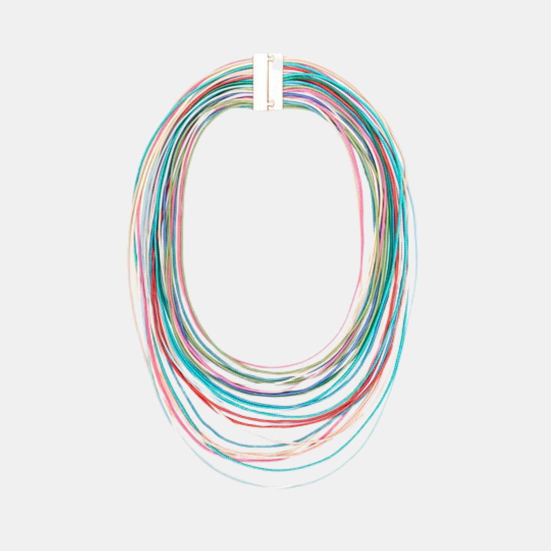 Antler NZ | Coloured Multi Strand Necklace | Shut the Front Door