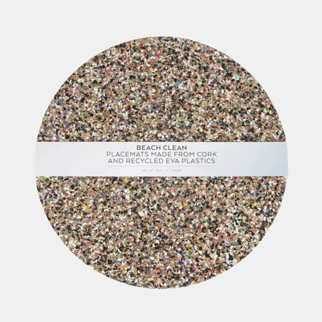 Liga | Beach Clean Round Placemats - Set 4 | Shut the Front Door