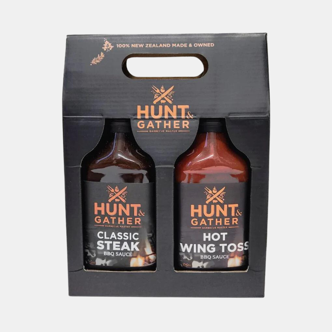 Hunt & Gather | H&G Duo Sauce Pack - Classic Steak & Hot Wing Toss | Shut the Front Door
