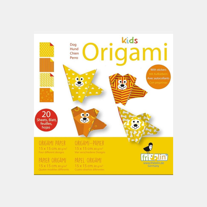 Fridolin | Origami Dogs 20 Sheets | Shut the Front Door