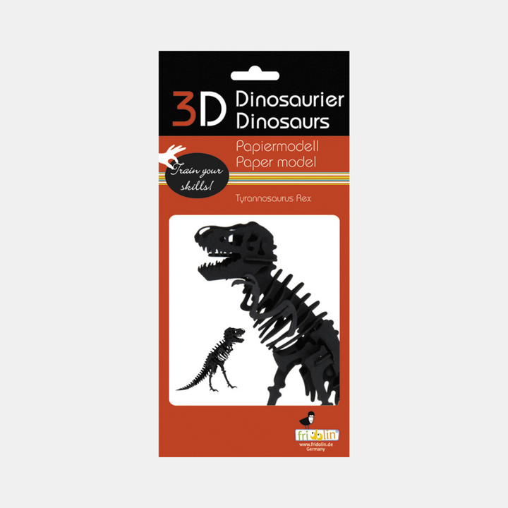 Fridolin | 3D Paper Model Tyrannosaurus Rex | Shut the Front Door