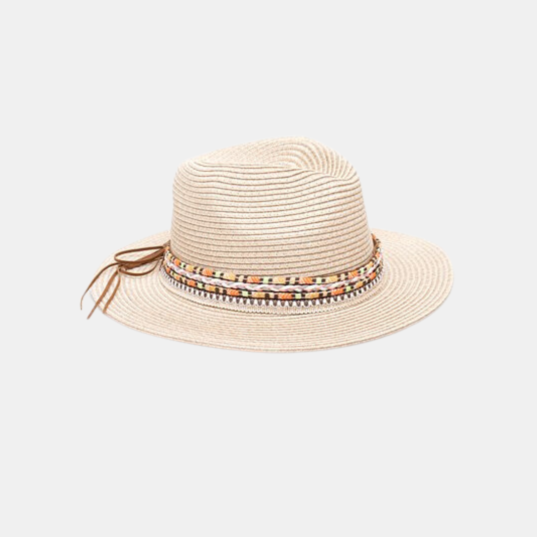Antler NZ | Colour Band Fedora - Sand | Shut the Front Door