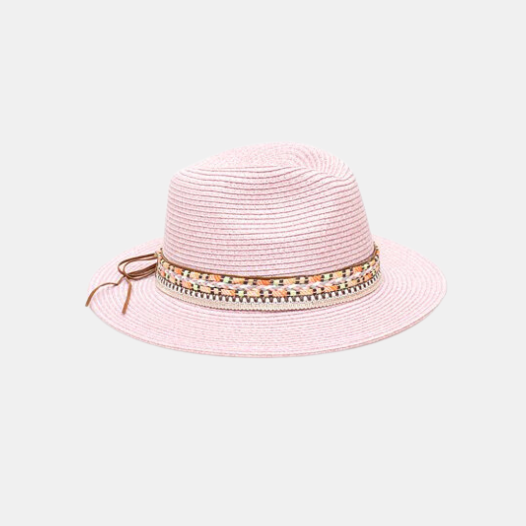 Antler NZ | Colour Band Fedora - Pink | Shut the Front Door