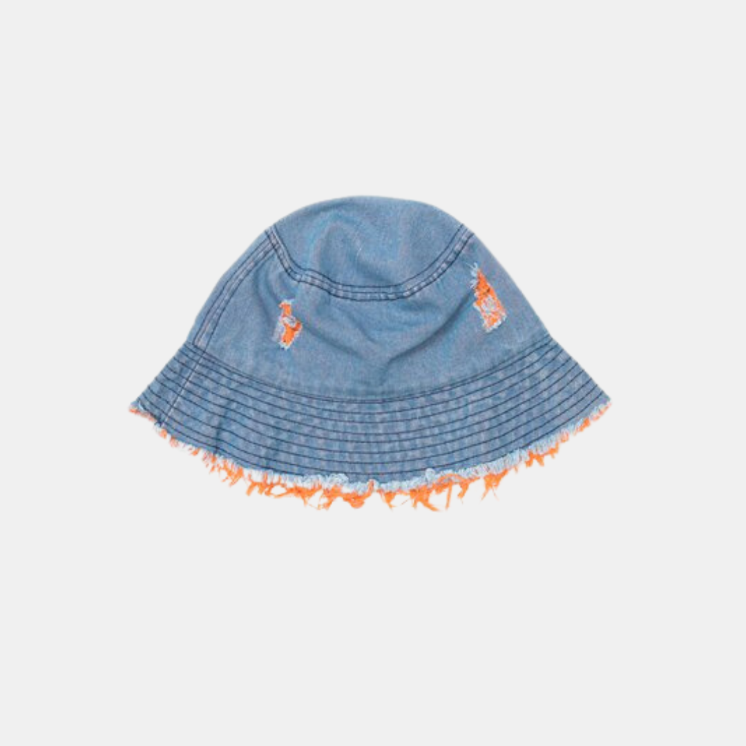 Antler NZ | Denim Bucket Hat - Orange | Shut the Front Door
