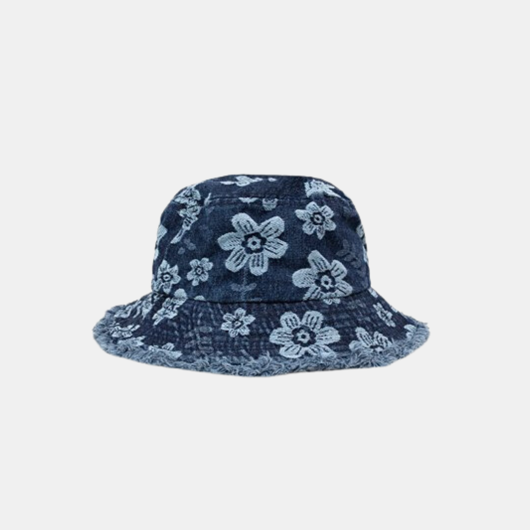 Antler NZ | Denim Bucket Hat - Floral | Shut the Front Door