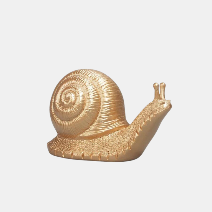 White Moose | Table Snail - Gold | Shut the Front Door
