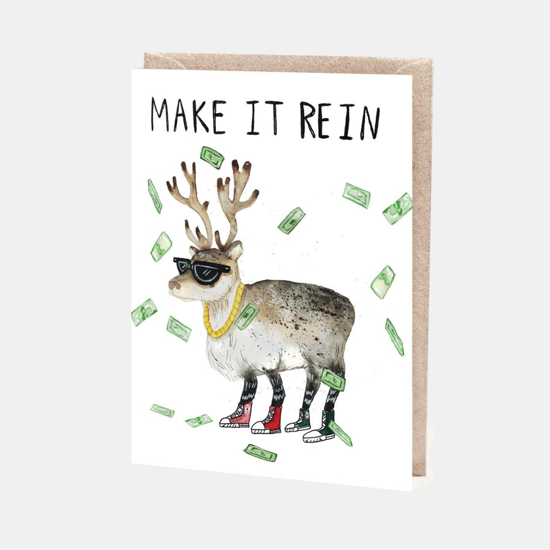 Jolly Awesome | Christmas Card Make it Rein | Shut the Front Door