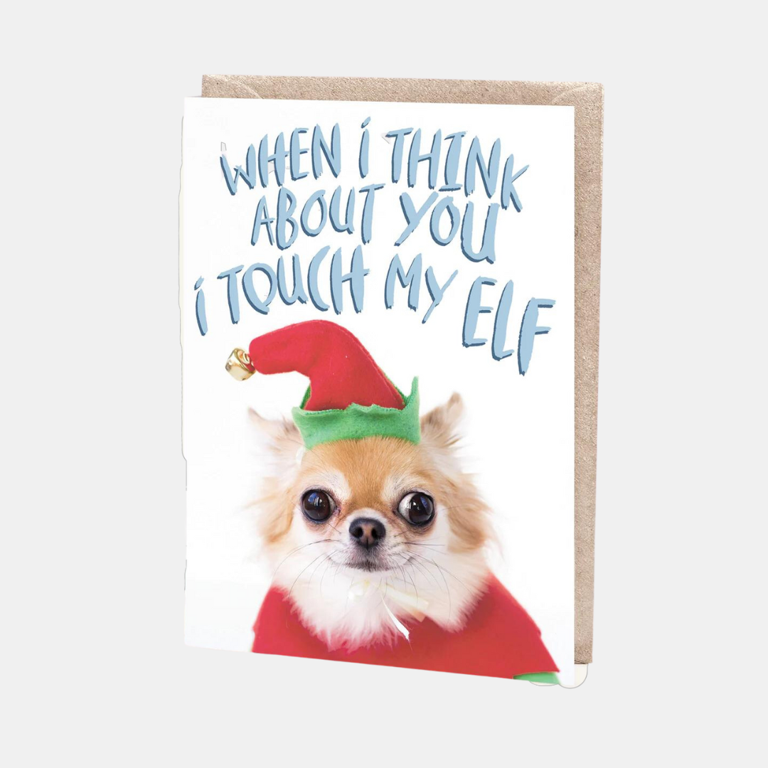Jolly Awesome | Christmas Card Touch My Elf | Shut the Front Door