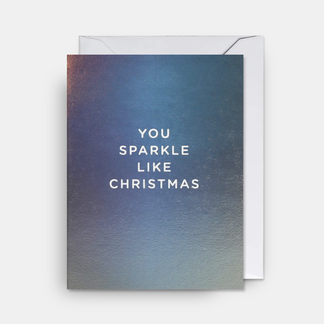 Lagom | Christmas Card You Sparkle Like Christmas Mini | Shut the Front Door