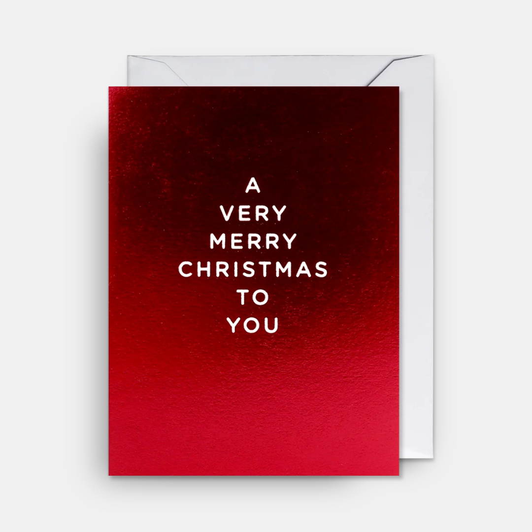 Lagom | Christmas Card A Very Merry Christmas to You Mini | Shut the Front Door