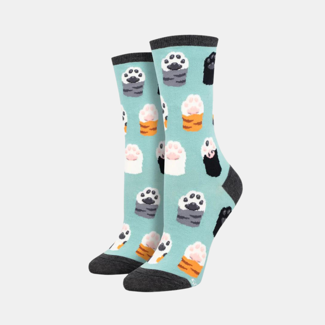 Socksmith | Women's Socks Toe Beans - Blue | Shut the Front Door