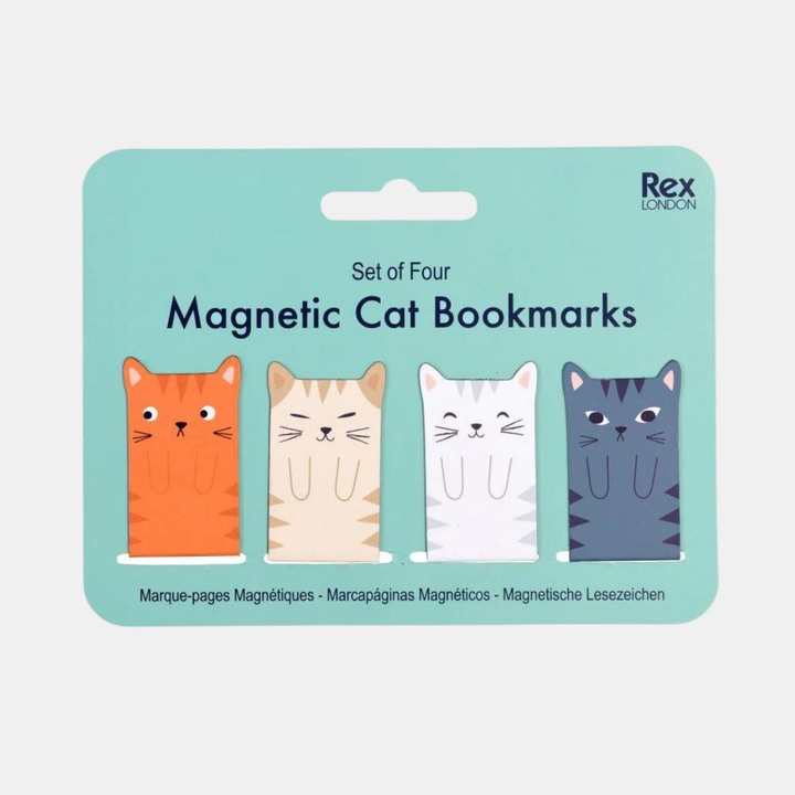 Rex London | Magnetic Cat Bookmarks | Shut the Front Door