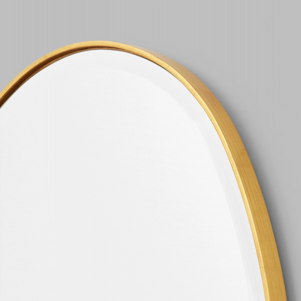 Middle of Nowhere | Pebble Mirror - Brass 70x90cm | Shut the Front Door