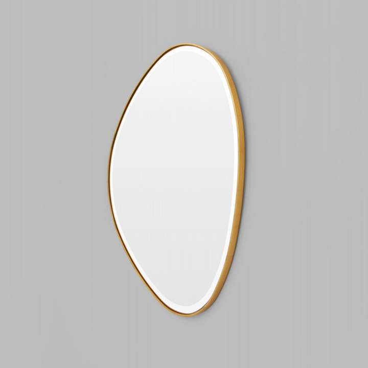 Middle of Nowhere | Pebble Mirror - Brass 70x90cm | Shut the Front Door