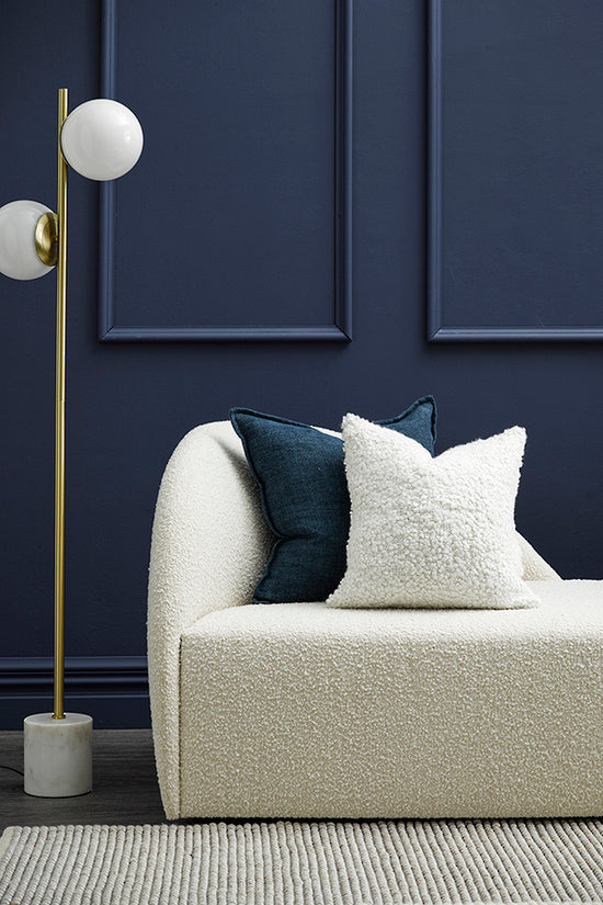 Mulberi | Pearla Cushion 45x45cm - Ivory | Shut the Front Door