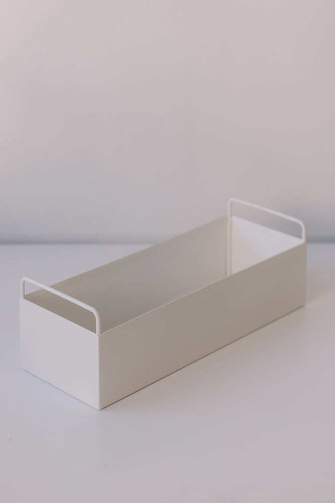 Garcia | Metal Planter Box  - White | Shut the Front Door