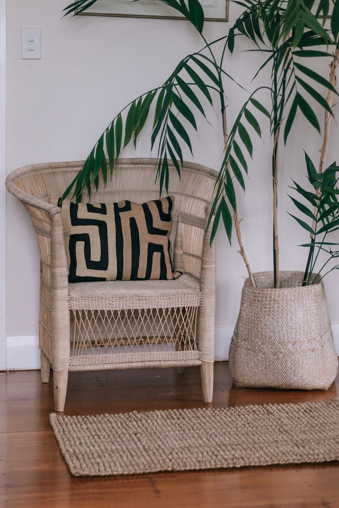 Garcia | Jute Rug Bubble 80x120cm -Natural Brown | Shut the Front Door
