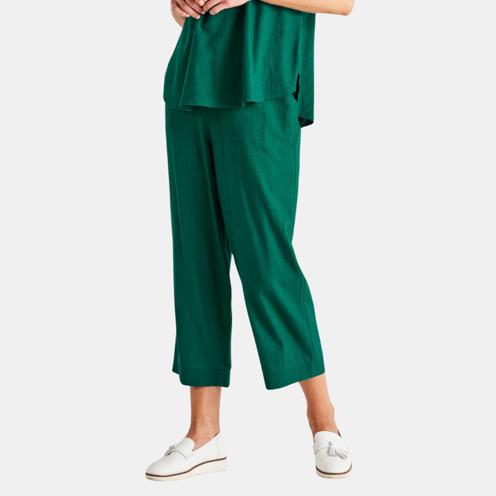 Betty Basics | Parker Pant - Hunter Green | Shut the Front Door