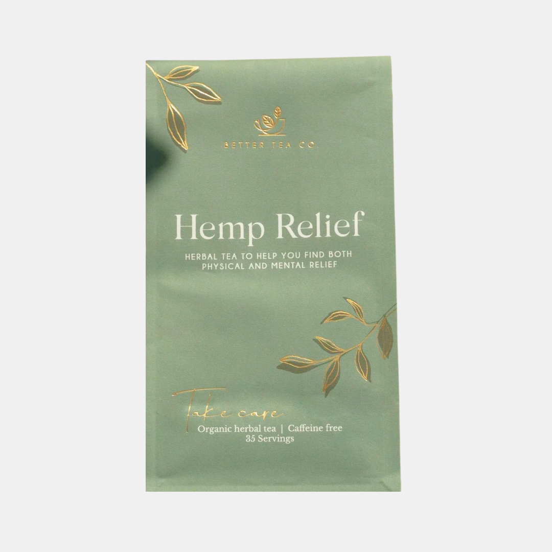 Better Tea Co | Hemp Relief Pouch | Shut the Front Door