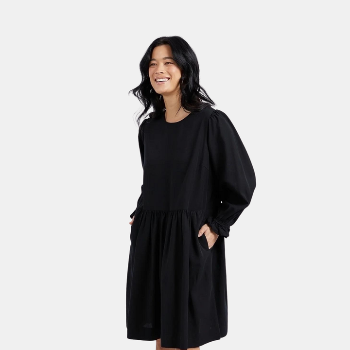 Elm Knitwear | River Dress - Black | Shut the Front Door