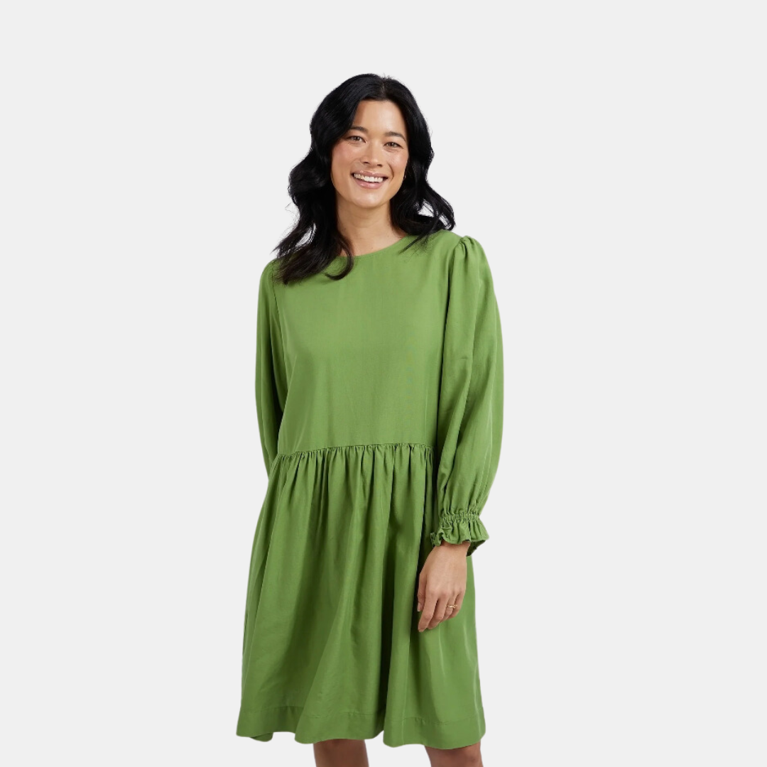 Elm Knitwear | River Dress - Jungle Green | Shut the Front Door