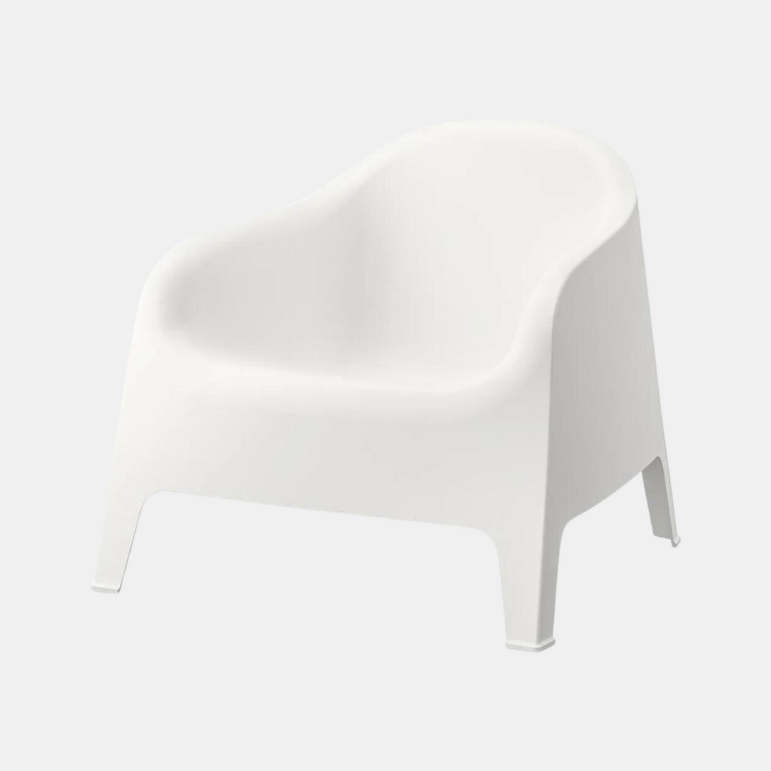 IKEA | Outdoor Armchair Skarpo - White | Shut the Front Door