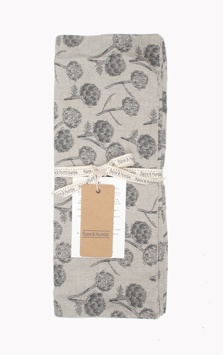 Raine & Humble | Artichoke Table Runner - Dark Slate | Shut the Front Door