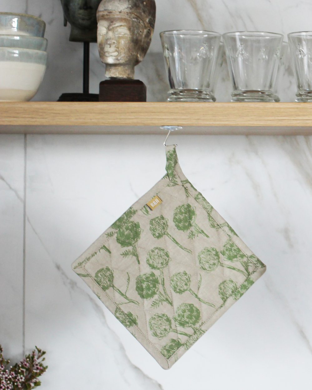 Raine & Humble | Artichoke Trivet - Burnt Olive | Shut the Front Door