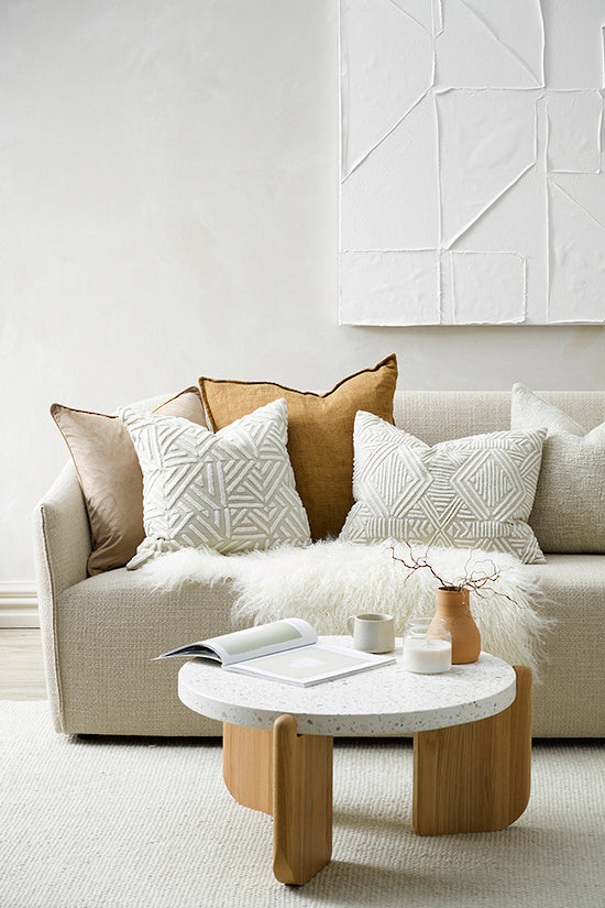 Mulberi | Remus Cushion 50x50cm - Natural | Shut the Front Door