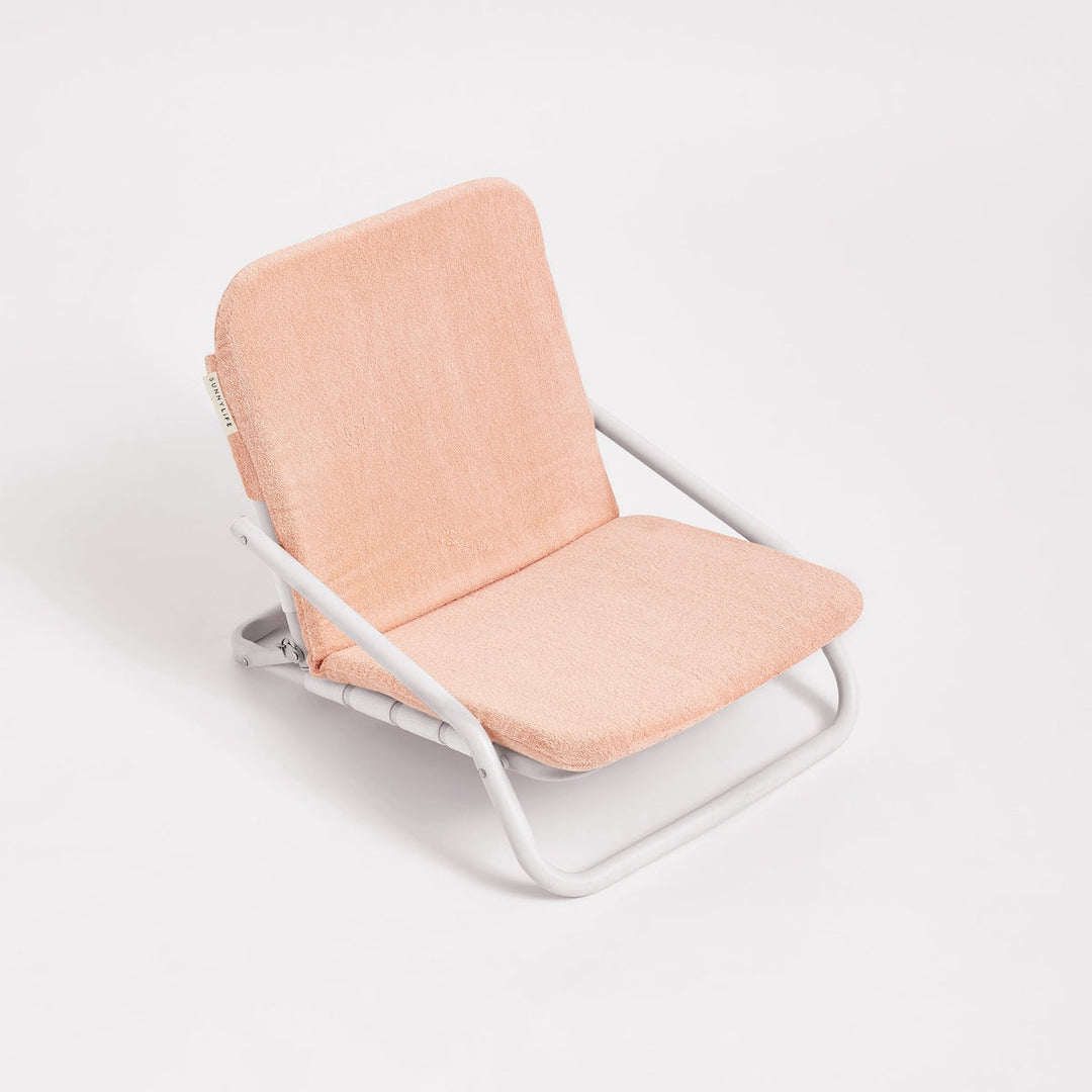 Sunnylife | Cushioned Beach Chair - Salmon | Shut the Front Door