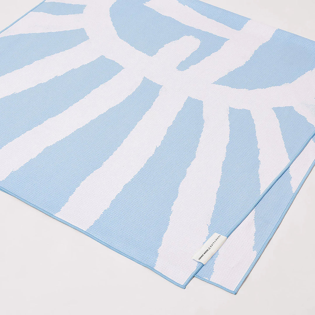 Sunnylife | Microfibre Towel - Sun Face | Shut the Front Door