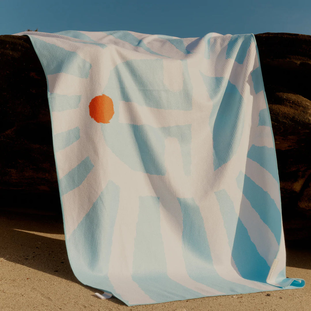 Sunnylife | Microfibre Towel - Sun Face | Shut the Front Door