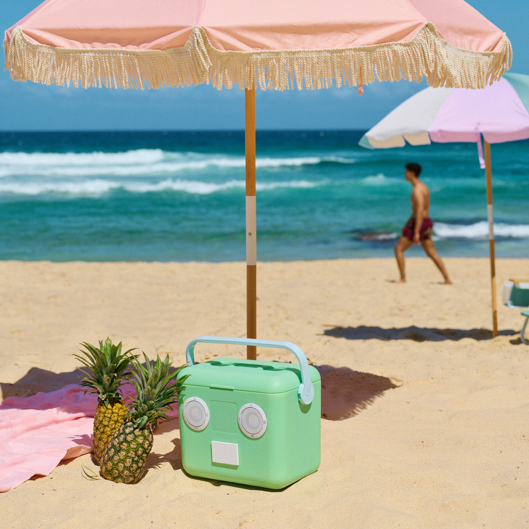 Sunnylife | Beach Cooler Box Sounds - Mint | Shut the Front Door