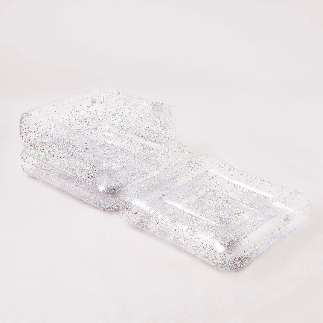 Sunnylife | Inflatable Lilo Chair - Glitter | Shut the Front Door