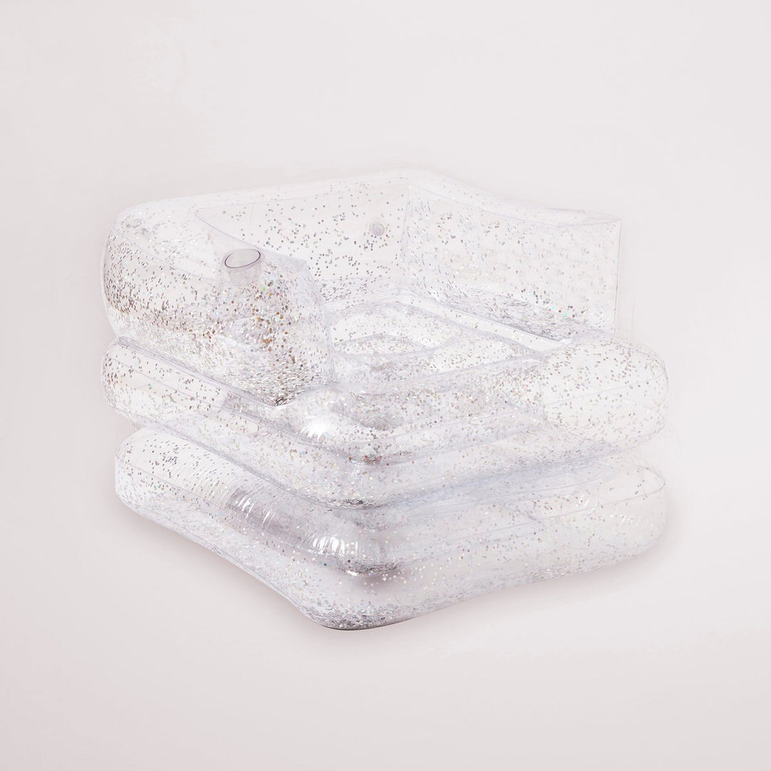 Sunnylife | Inflatable Lilo Chair - Glitter | Shut the Front Door