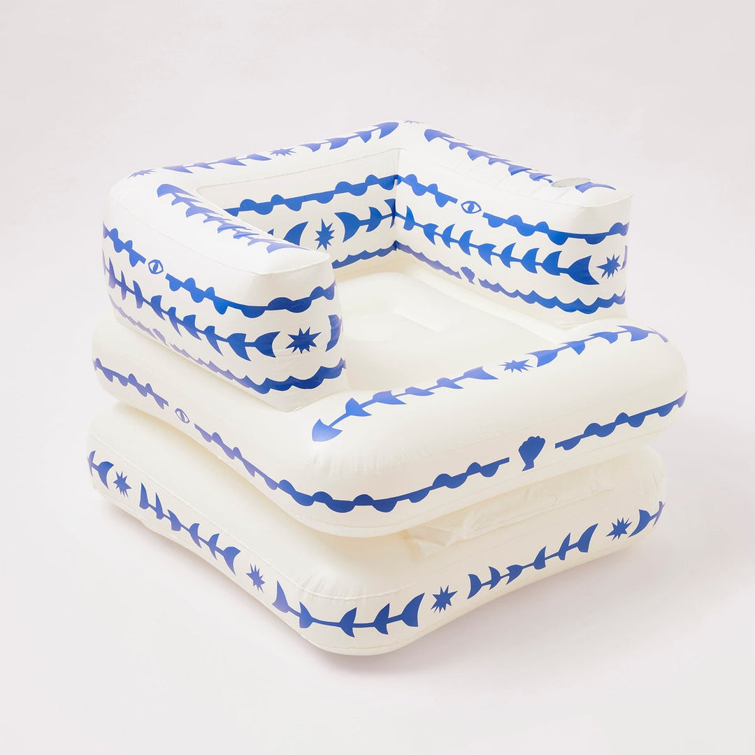 Sunnylife | Inflatable Lilo Chair - My Med | Shut the Front Door