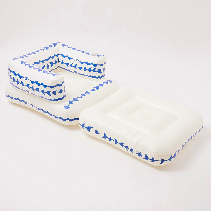 Sunnylife | Inflatable Lilo Chair - My Med | Shut the Front Door