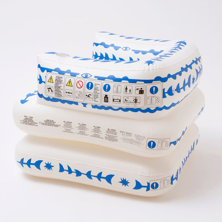 Sunnylife | Inflatable Lilo Chair - My Med | Shut the Front Door