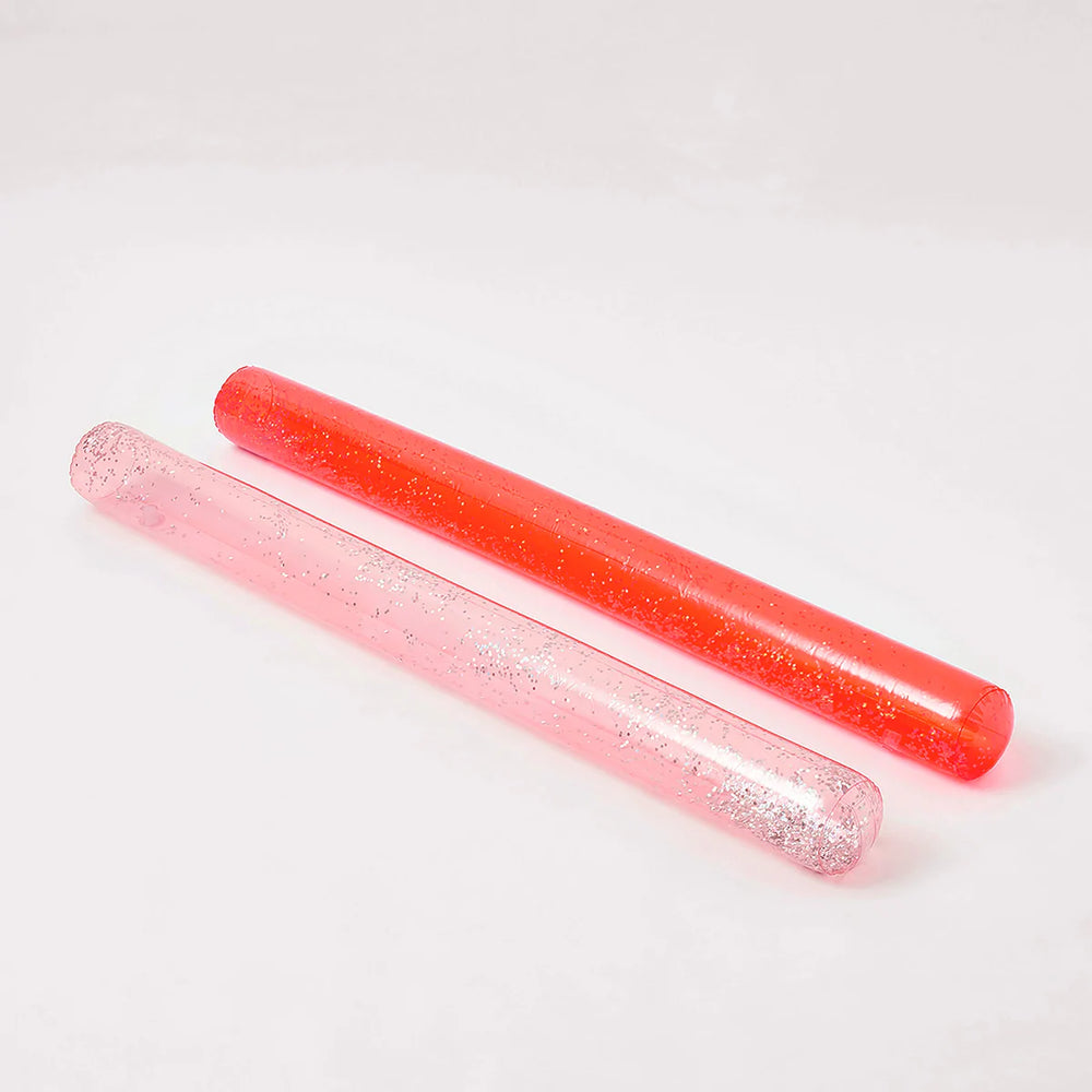 Sunnylife | Pool Noodle Neon Coral -  Peachy Pink - Set 2 | Shut the Front Door