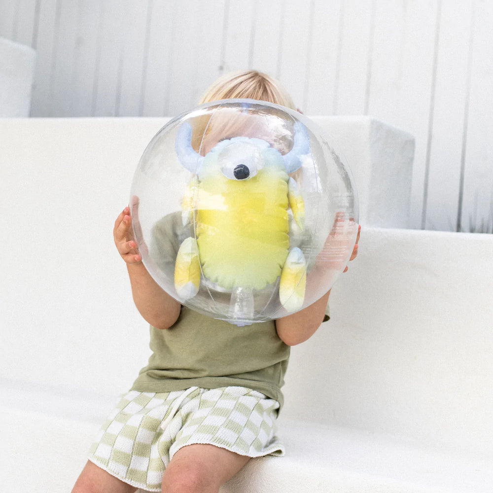 Sunnylife | 3D Inflatable Beachball - Monty the Monster | Shut the Front Door