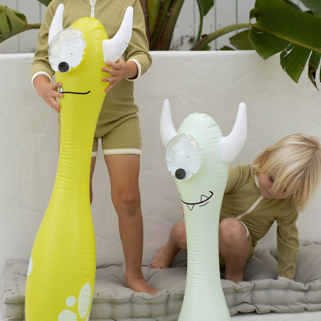 Sunnylife | Inflatable Buddy -  Monty the Monster - Set of 2 | Shut the Front Door