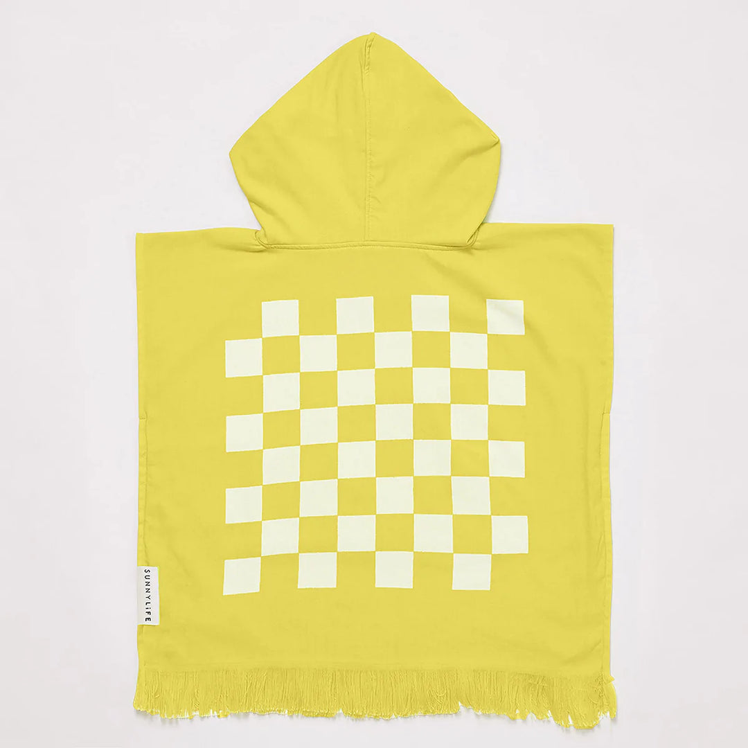 Sunnylife | Beach Games Hooded Towel - Checkerboard | Shut the Front Door