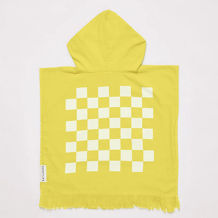 Sunnylife | Beach Games Hooded Towel - Checkerboard | Shut the Front Door