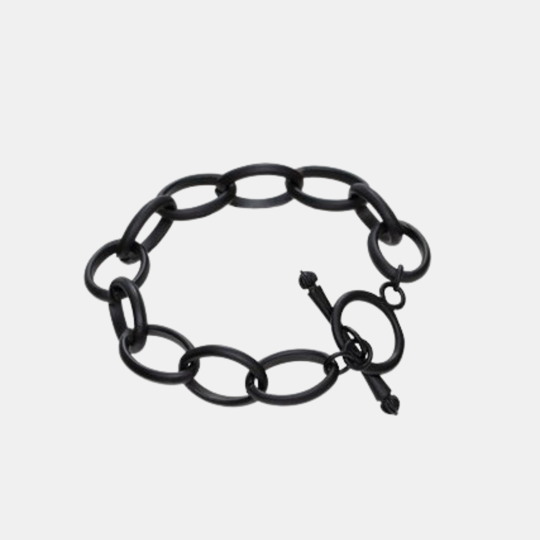 Antler NZ | Black Chain & Fob Bracelet | Shut the Front Door