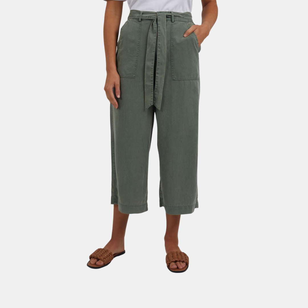 Elm Knitwear | Bliss Washed Pant - Clover | Shut the Front Door